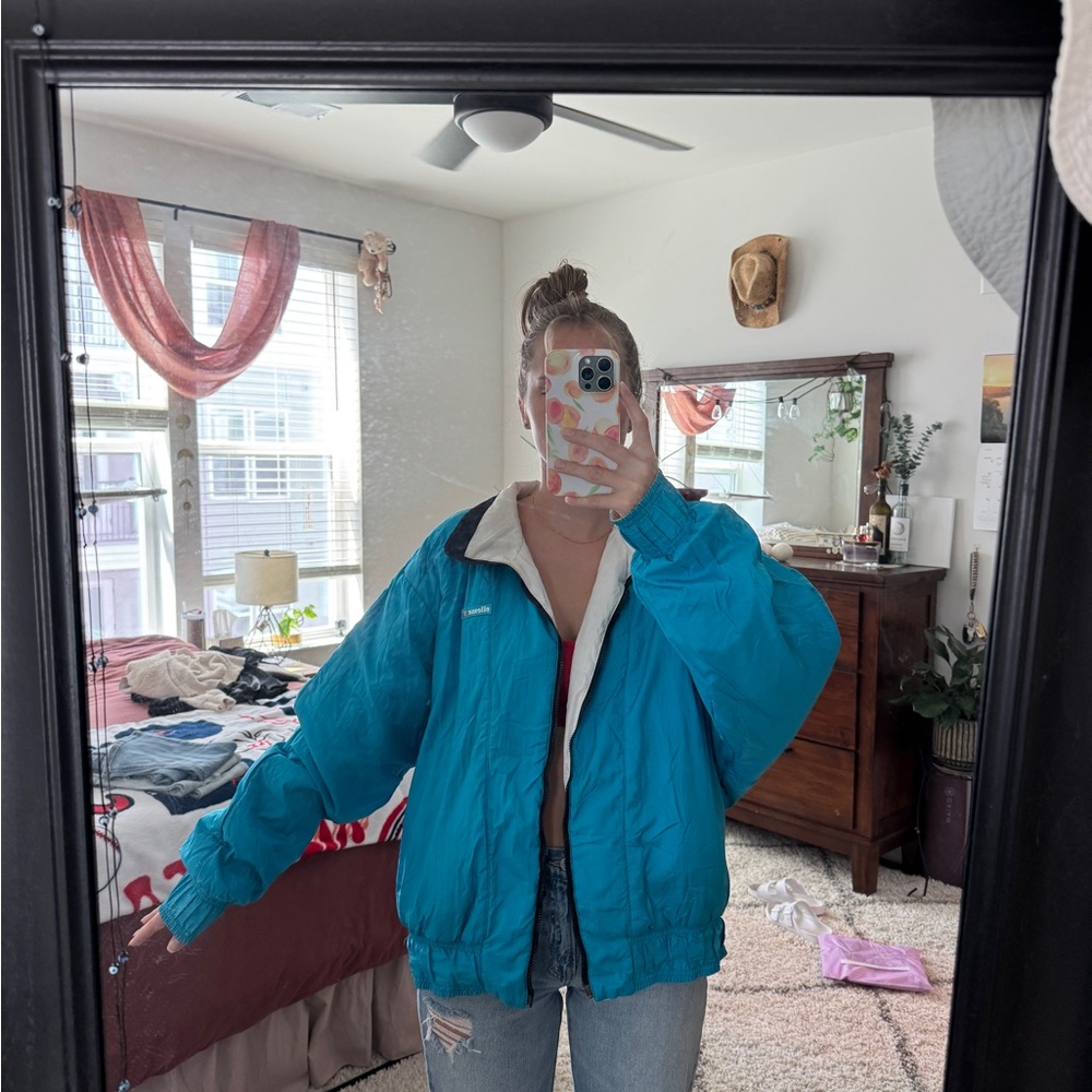 Vintage Ellesse Reversible Bomber Jacket - Picture 3 of 11